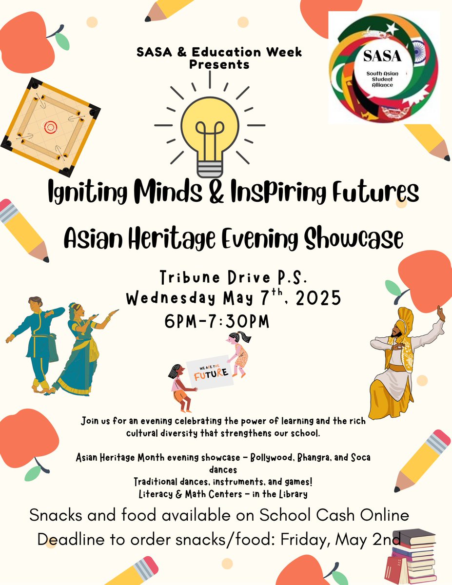 Priyanka Prasad (@priyankadprasad) on Twitter photo Hey <a href="/TribuneDrive/">Tribune Drive P.S.</a> tonight is the last night to purchase snacks or foods for our Igniting Minds & Inspiring Futures Asian Heritage Evening Showcase! Hey <a href="/TribuneDrive/">Tribune Drive P.S.</a> tonight is the last night to purchase snacks or foods for our Igniting Minds & Inspiring Futures Asian Heritage Evening Showcase!