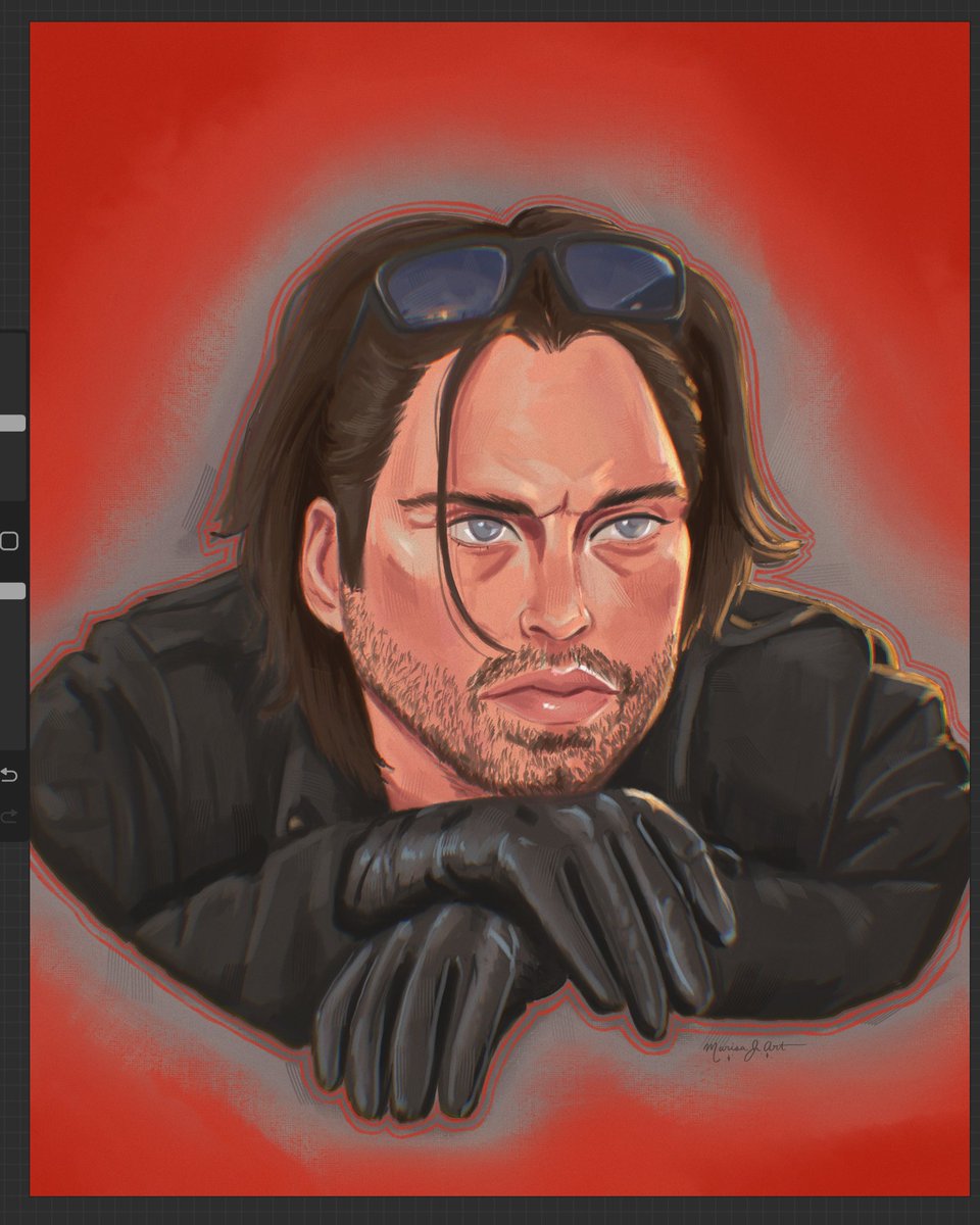 did a little Bucky study today🖤
#buckybarnes #wintersoldier #thethunderbolts #mcu #portraitstudy