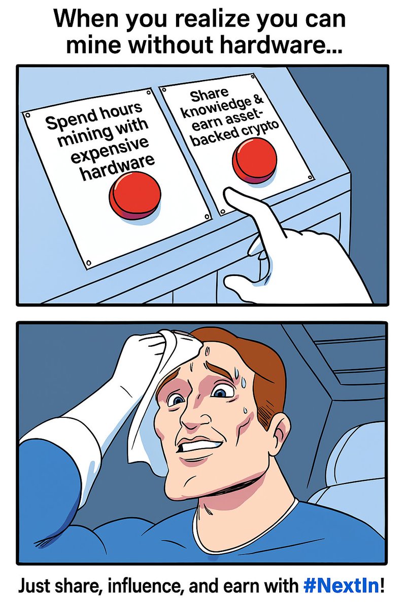 NextInNetwork's tweet image. 🎯 Content creators, influencers, marketers &amp;amp; crypto experts —
Turn your expertise and engagement into real, asset-backed income with no mining hardware needed!
Just share, interact, and earn.

Join Our community 👇 
t.me/nextin_communi…

#NextIn #MiningReinvented…