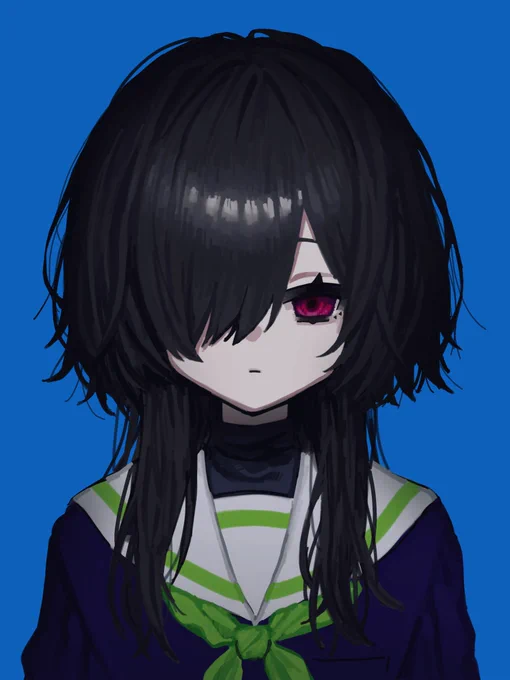 #ゴールデンウィークSNS展覧会2025 同じ少女 ばかり描いています