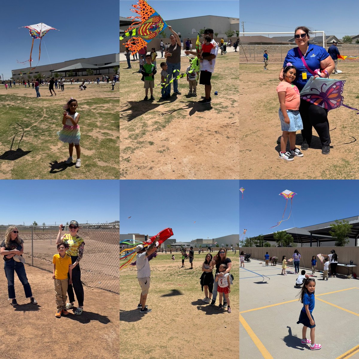 Some kite day fun to celebrate Dia De los Niños. #AllIn #TeamSISD