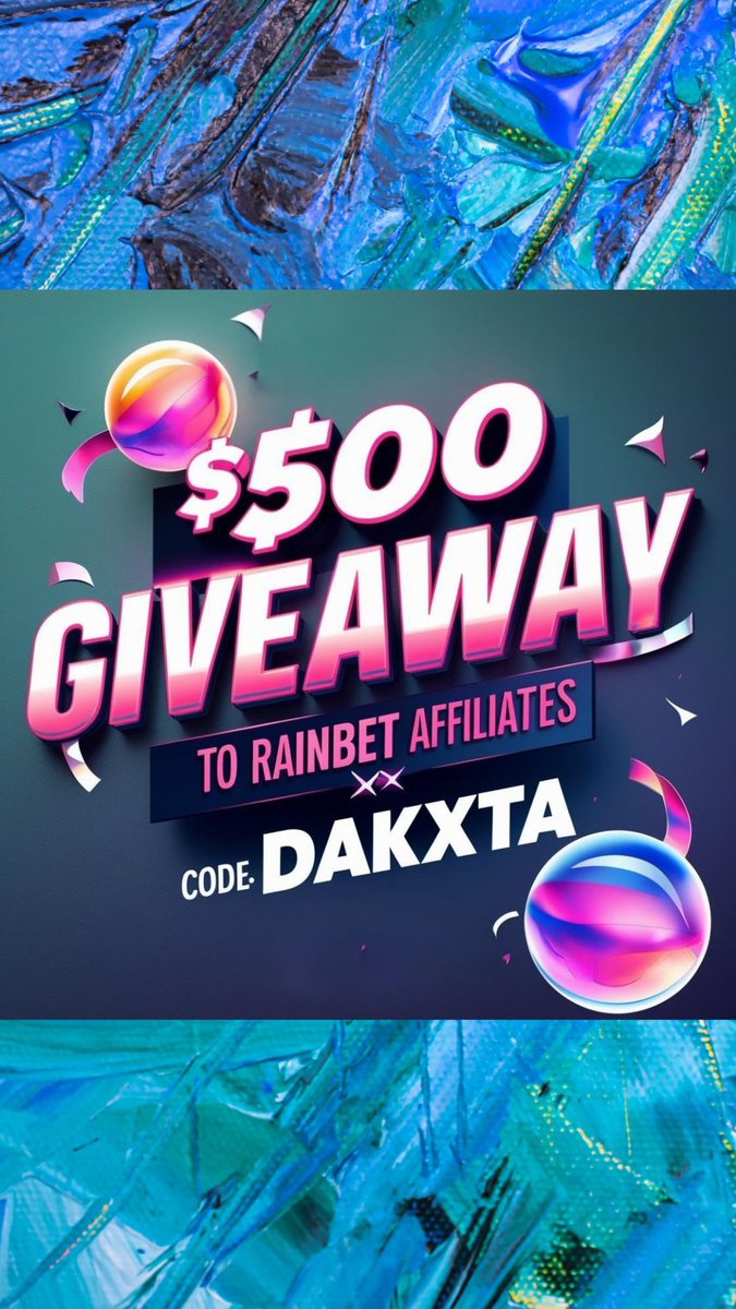 Dakx Degens (@dakxdegens) on Twitter photo Giveaway alert!!! Join the livestream tonight at 8PM CST to participate. 10 lucky affiliates will win a $60 bonus buy! Every 20 minutes a winner will be selected. Must be a <a href="/rainbetcom/">Rainbet.com</a> affiliate under code Dakxta to participate.
#rainbet #gambling #gamble #slots #onlinecasino Giveaway alert!!! Join the livestream tonight at 8PM CST to participate. 10 lucky affiliates will win a $60 bonus buy! Every 20 minutes a winner will be selected. Must be a <a href="/rainbetcom/">Rainbet.com</a> affiliate under code Dakxta to participate.
#rainbet #gambling #gamble #slots #onlinecasino