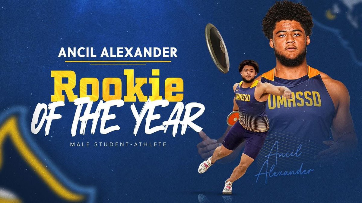 UMass Dartmouth Football (@corsairfootball) on Twitter photo Congratulations to Fr. DL Ancil Alexander (<a href="/TauntonFootball/">THSFootball</a>) on being named to the <a href="/LittleEastConf/">Little East Conference</a> Field Athlete of the year & the <a href="/UMassDAthletics/">UMassD Athletics</a> Male Rookie of the year!
#2SportAthlete|#WinTheRep🏴☠️ Congratulations to Fr. DL Ancil Alexander (<a href="/TauntonFootball/">THSFootball</a>) on being named to the <a href="/LittleEastConf/">Little East Conference</a> Field Athlete of the year & the <a href="/UMassDAthletics/">UMassD Athletics</a> Male Rookie of the year!
#2SportAthlete|#WinTheRep🏴☠️