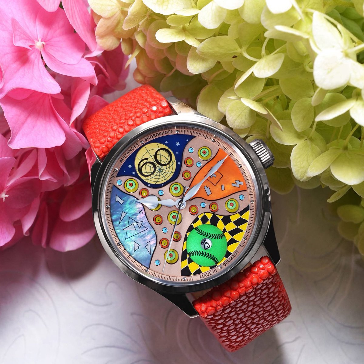 RedArmyMalaysia's tweet image. Bold &amp;amp; Direct Only 1 piece left!

The Crazy Balls by @alexander_shorokhoff is a kaleidoscope of color and creativity — a piece for those who dare to stand out.

Grab it before it’s gone: redarmywatches.com.my/products/alexa…

#alexandershorokhoff #alexandershorokhoffwatches #artonthewrist