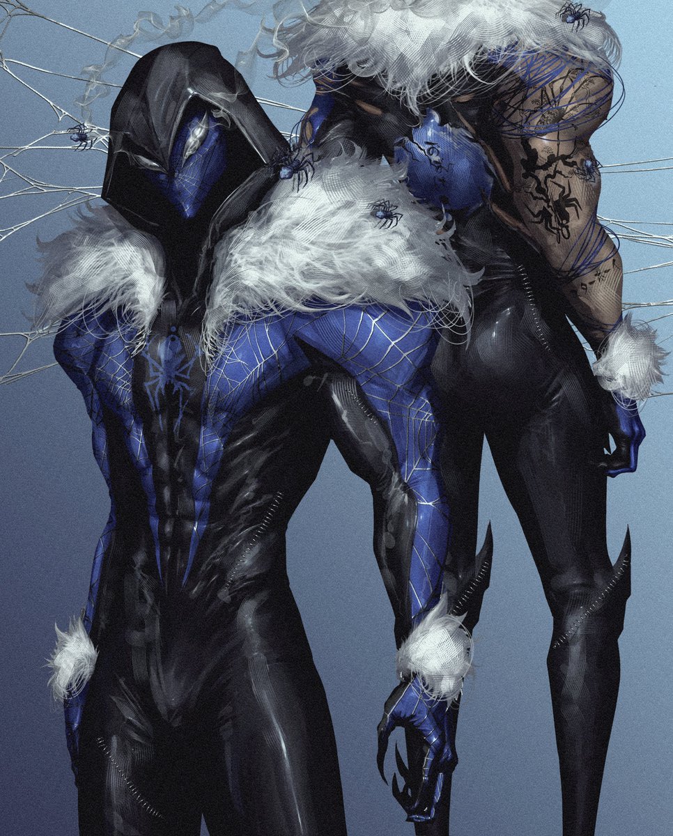 Spectre Spider. Kira Takahashi.
My spidersona.

#spidersona #spiderman #spiderverse #AcrossTheSpiderVerse