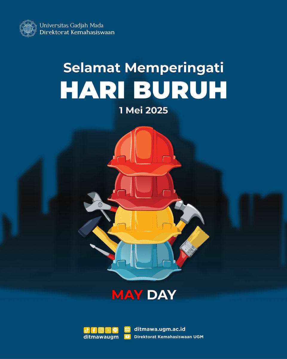 Selamat Hari Buruh buat semua yang ngasih tenaga, waktu, dan pikiran buat dunia tetap jalan ✊❤️
