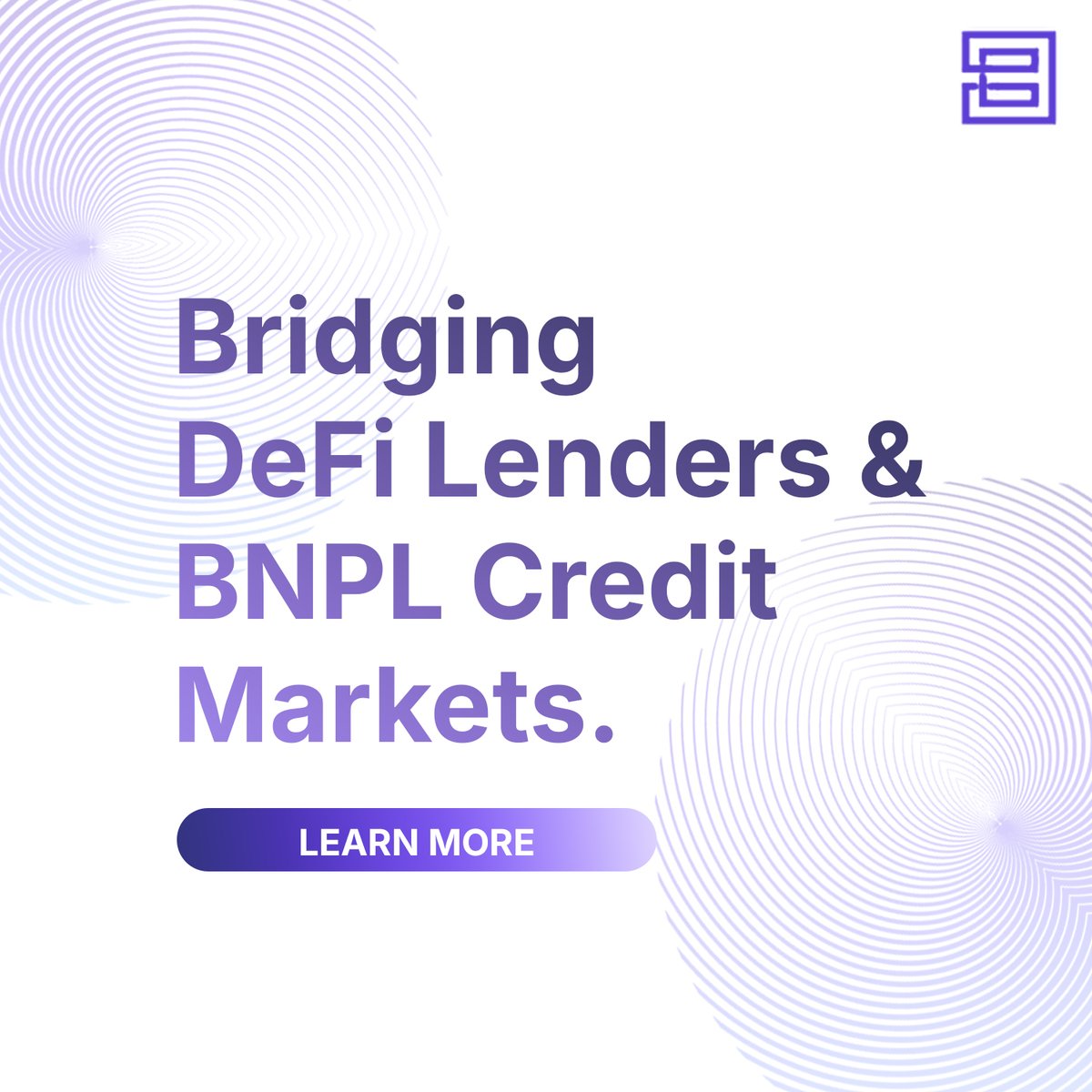 bnplpay's tweet photo. DeFi meets real-world credit!
$BNPL Pay bridges lenders to the fast-growing BNPL market. 🌍

Learn more: https://t.co/ZwEV5F6JP4

#BNPLPay #DeFi #CryptoLending #RealWorldAssets #Web3Finance #Fintech #LendAndEarn #FutureOfFinance https://t.co/LOPo13d9Yw
