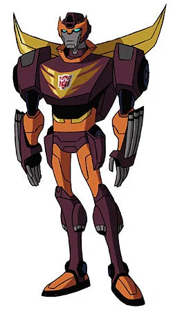 I've not finished all of animated so I may be missing context but I think this design for Rodimus is so so bad. Why is he so desaturated? 