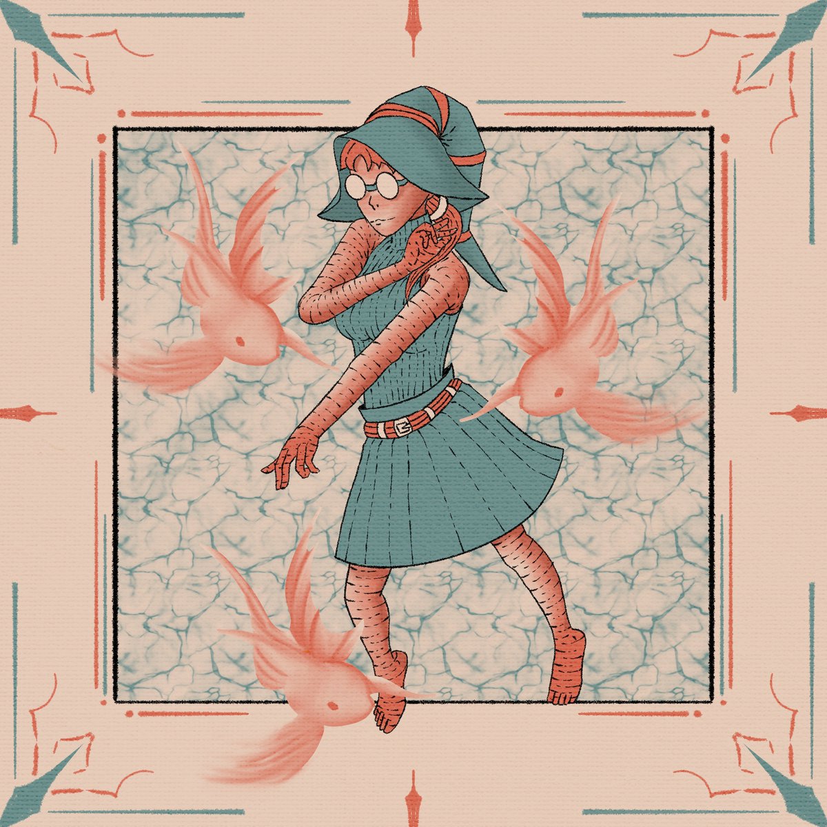 Koi Witch drop on <a href="/AccessProtocol/">Access Protocol</a> 🐟
don't miss it this month, link on below!🧵