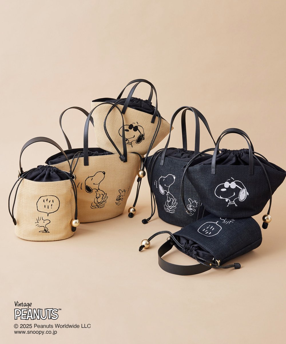PEANUTS×russet SPECIAL COLLABORATION 世界中で愛される「PEANUTS」の