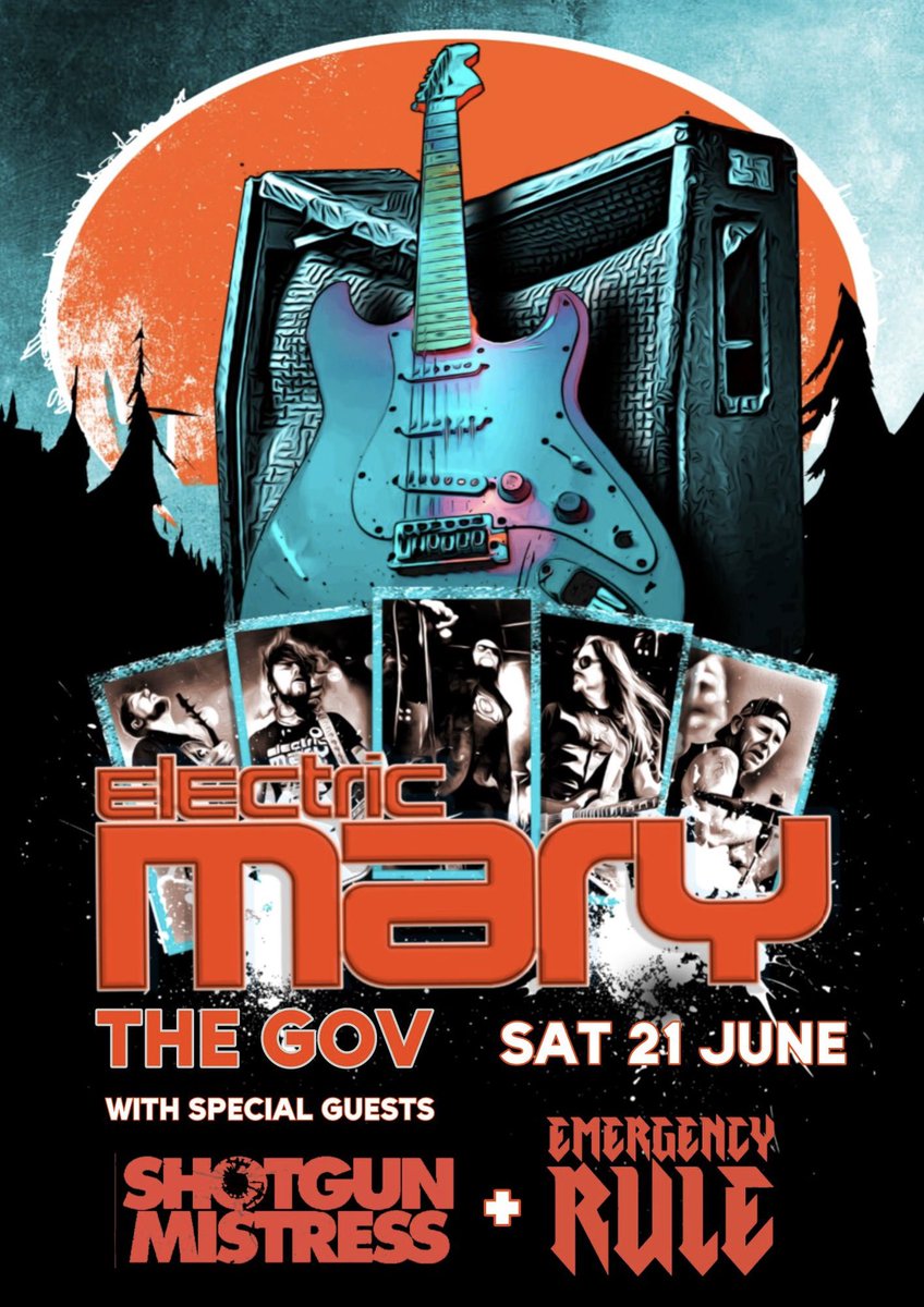 Emergency Rule (@emergencyrule) on Twitter photo Saying farewell to <a href="/ElectricMary/">Electric Mary</a> after ruling the stage for over 20 years. We’ll be joining them and <a href="/ShotgunMistress/">Shotgun Mistress</a> on the 21st June at #thegov in Adelaide. Saying farewell to <a href="/ElectricMary/">Electric Mary</a> after ruling the stage for over 20 years. We’ll be joining them and <a href="/ShotgunMistress/">Shotgun Mistress</a> on the 21st June at #thegov in Adelaide.