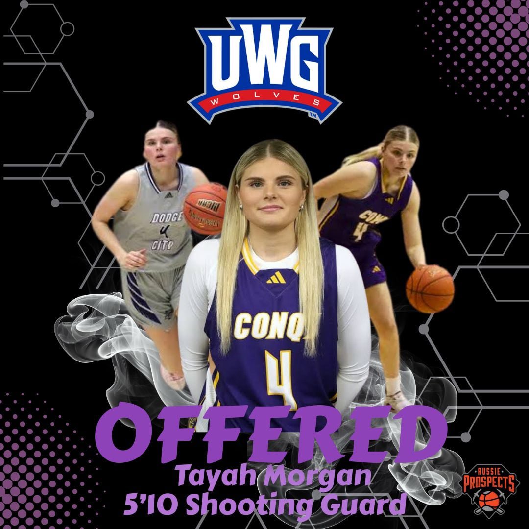 Coach_Ash_McCormick (@coachashmccorm1) on Twitter photo Congratulations to 5’10 SG Tayah Morgan who has received an offer from University of West Georgia (NCAA I) <a href="/ProspectsAussie/">Aussie Prospects</a> <a href="/TayahMorgann4/">Tayah Morgan</a> <a href="/Coach_L_Steele/">Landon Steele</a> <a href="/JUCOadvocate/">JUCOadvocate - Brandon Goble</a> <a href="/JucoRecruiting/">JucoRecruiting.com</a> <a href="/VerbalCommits/">Verbal Commits</a> Congratulations to 5’10 SG Tayah Morgan who has received an offer from University of West Georgia (NCAA I) <a href="/ProspectsAussie/">Aussie Prospects</a> <a href="/TayahMorgann4/">Tayah Morgan</a> <a href="/Coach_L_Steele/">Landon Steele</a> <a href="/JUCOadvocate/">JUCOadvocate - Brandon Goble</a> <a href="/JucoRecruiting/">JucoRecruiting.com</a> <a href="/VerbalCommits/">Verbal Commits</a>