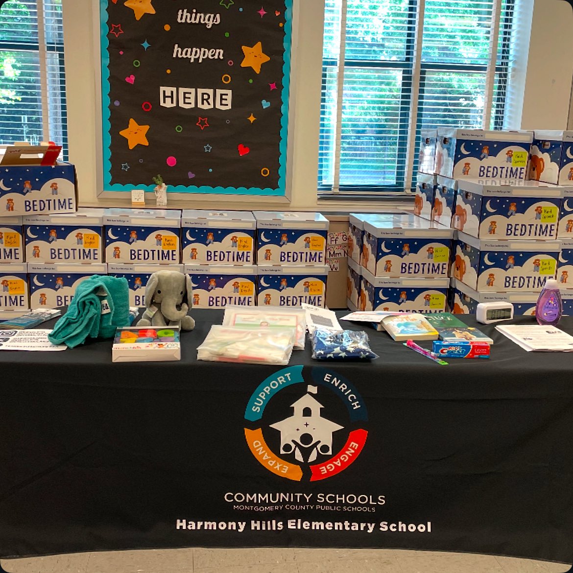 GloriaJCSL's tweet image. Our future @HHESHUSKIES can begin working on establishing #bedtimeroutines and readiness skills using their @bedtimeinabox kits and materials they received in their #swagbags this evening during #kindergartenorientation @CSconnect_MCPS