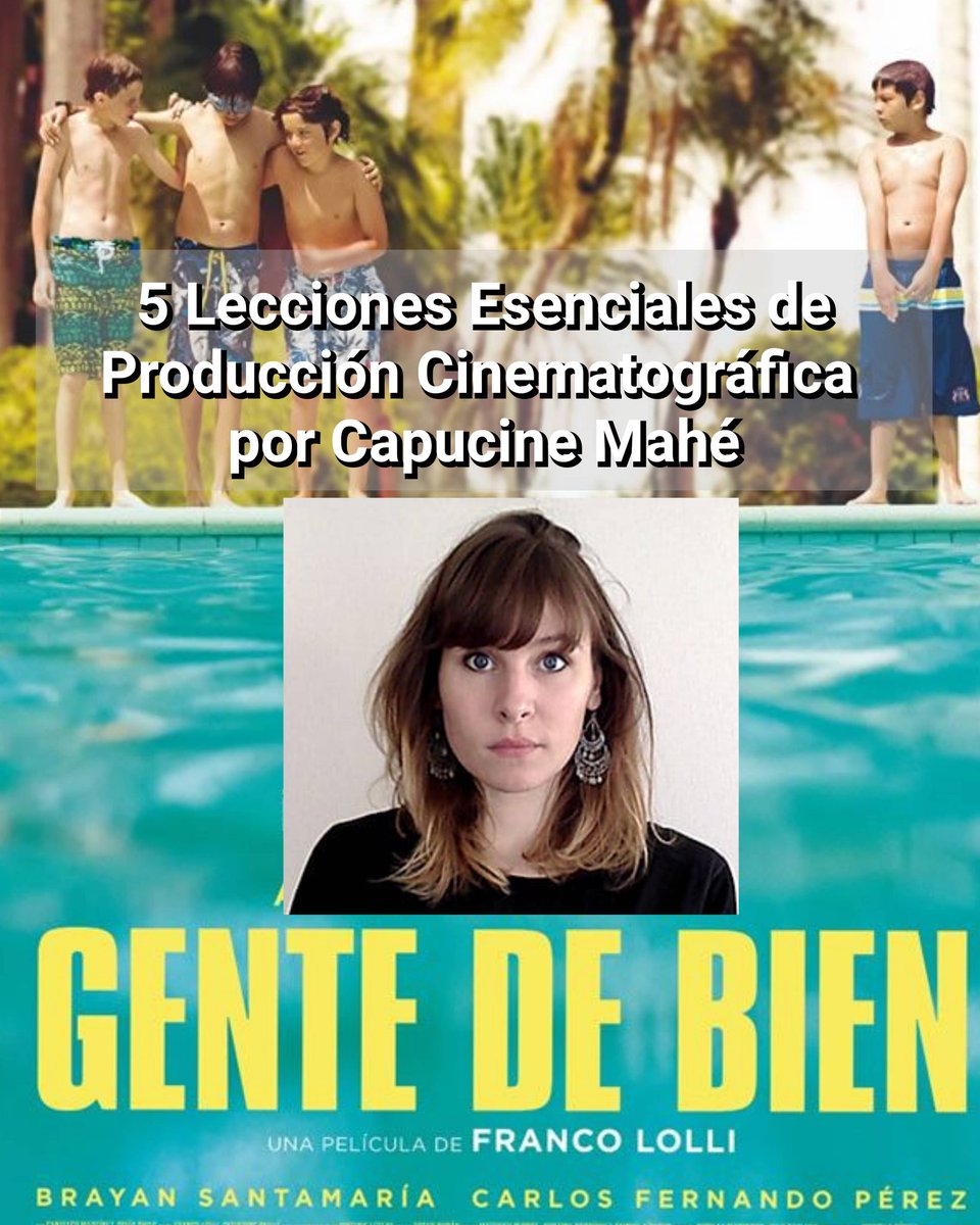 Mañana cierra el Mes del #CineColombiano "Gente de Bien", que vuelve a salas de #cine tras 10 años de su estreno. En <a href="/CineVistaBlog/">CineVista</a>, invitamos a la productora Capucine Mahé a compartir algunas de las lecciones aprendidas desde la producción con esta peli.  acortar.link/tCLSPJ