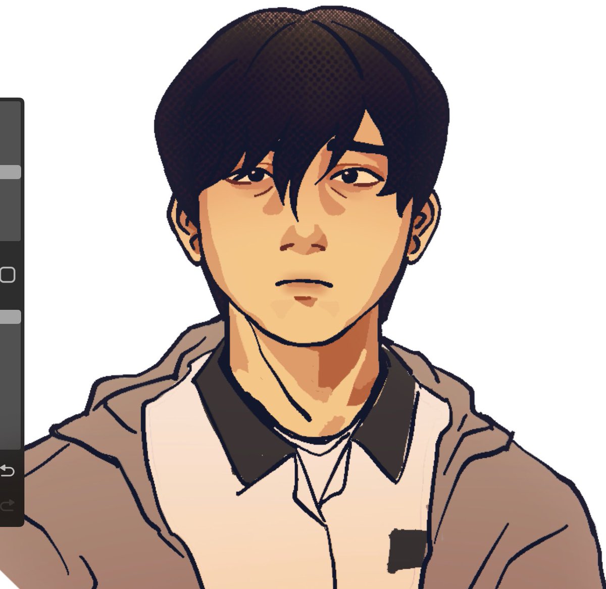 staracket's tweet image. trying to get sieuns face right T_T #whc1 #weakhero