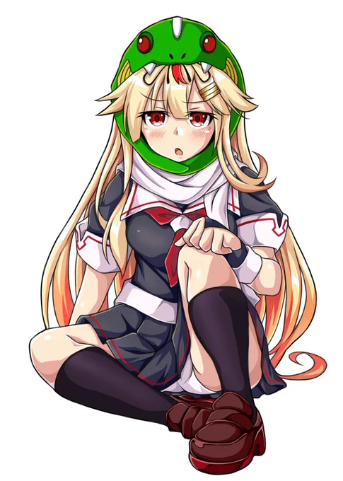 #総勢80人近くの駆逐艦娘から3人好みの駆逐艦娘を言わせるとその人の性癖が曝露される風潮 これは白露型ですねぇ 左右非対称なデザインがまた好き 