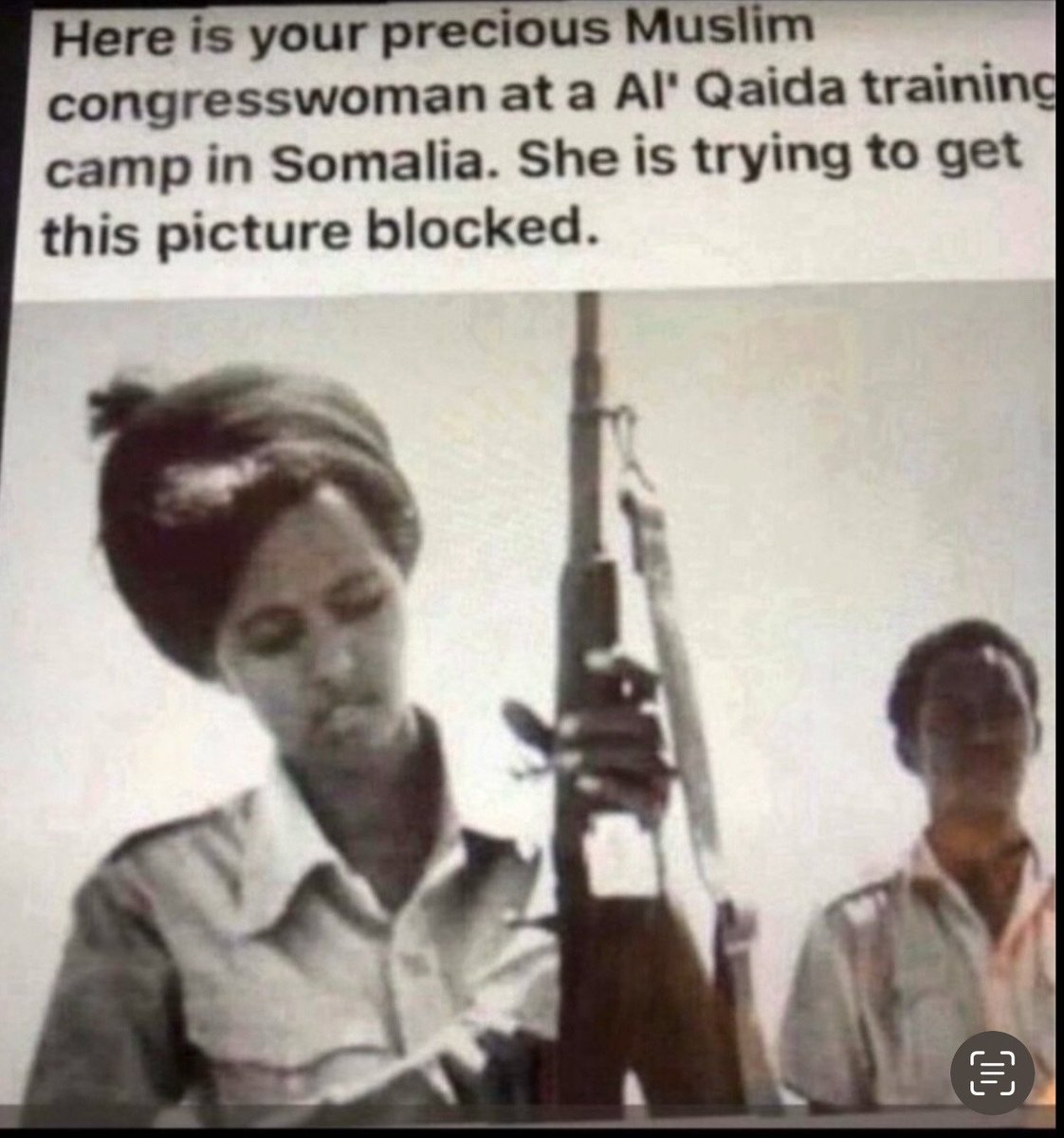 <a href="/GuntherEagleman/">Gunther Eagleman™</a> She's a terrorist and should be deported