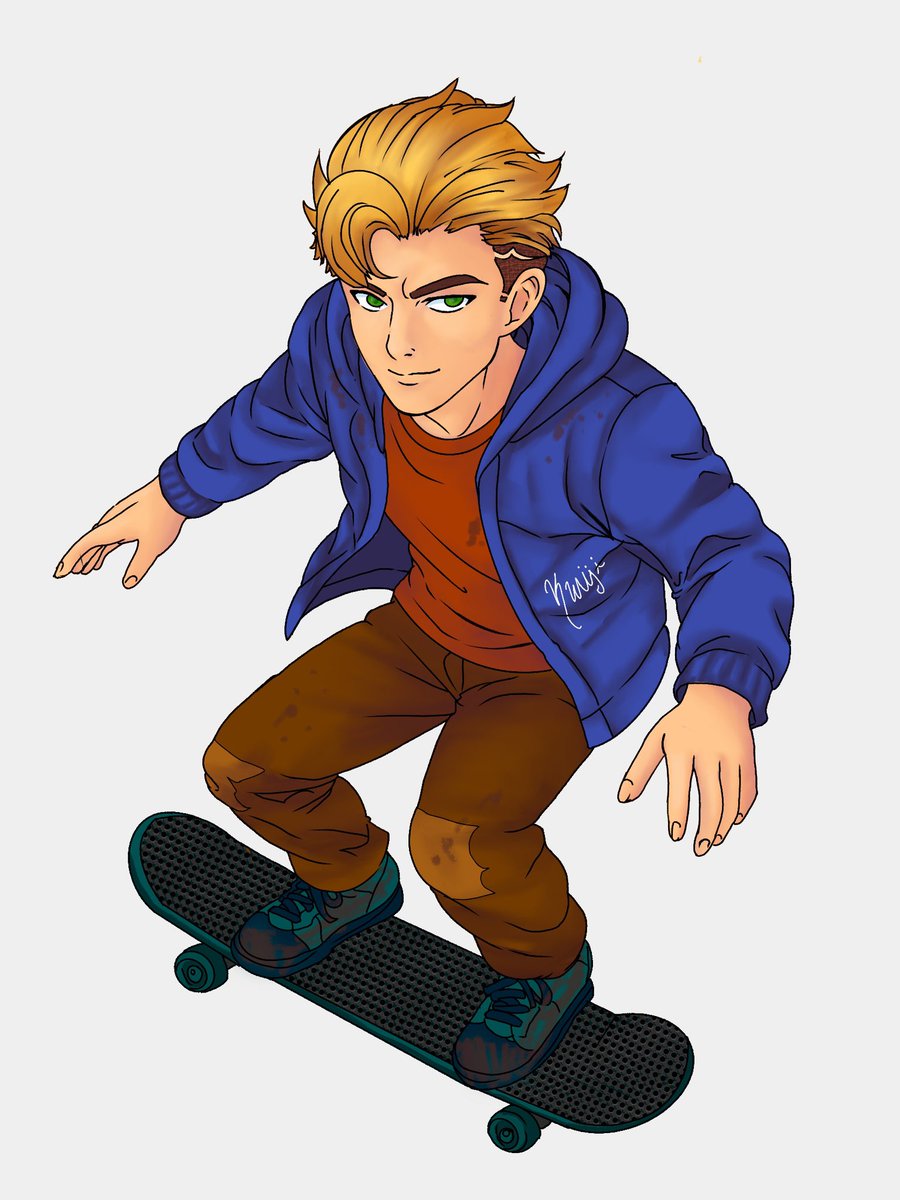 kwijiboard's tweet photo. Sam from Stardew valley! (I’m thinking of adding another character ^^)
-
-
-
-
#artmoots #art #procreateart #StardewValley #stardewvalleysam #stardew #stardewfanart https://t.co/bdmdYsBvLi
