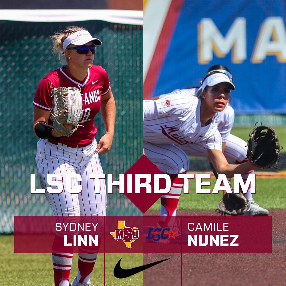 Sydney Linn &amp; Camile Nunez earn All-Conference Third-Team 

#R4 | #GoStangs