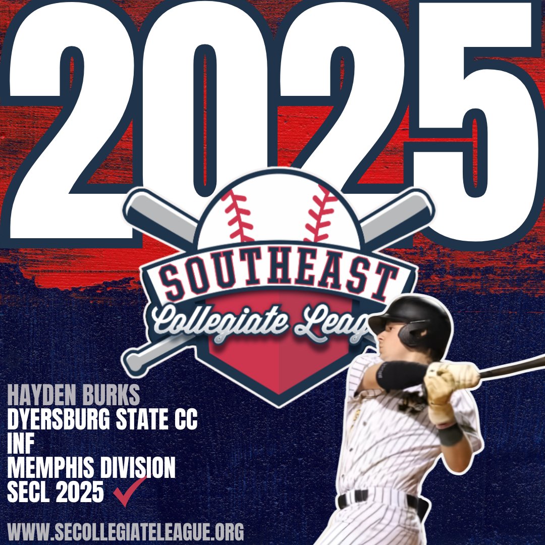 SECollegiate League (@secollegiatelge) on Twitter photo 🔒 INVITE ACCEPTED 🔒
⚾️ Hayden Burks ( <a href="/htburks06/">Hayden Burks</a> )
🏫 Dyersburg State CC
📍 Memphis Division
Are you in?
➡️Request your spot:
secollegiateleague.org 🔒 INVITE ACCEPTED 🔒
⚾️ Hayden Burks ( <a href="/htburks06/">Hayden Burks</a> )
🏫 Dyersburg State CC
📍 Memphis Division
Are you in?
➡️Request your spot:
secollegiateleague.org