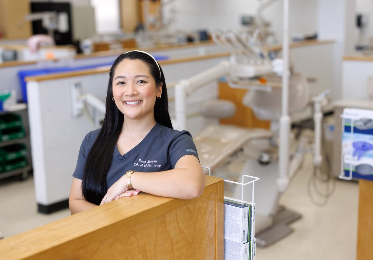 Hang Nguyen is set to return to Biloxi and provide dental care to underserved communities. Read how her journey at UMMC is shaping her mission to make a difference: umc.edu/news/News_Arti…