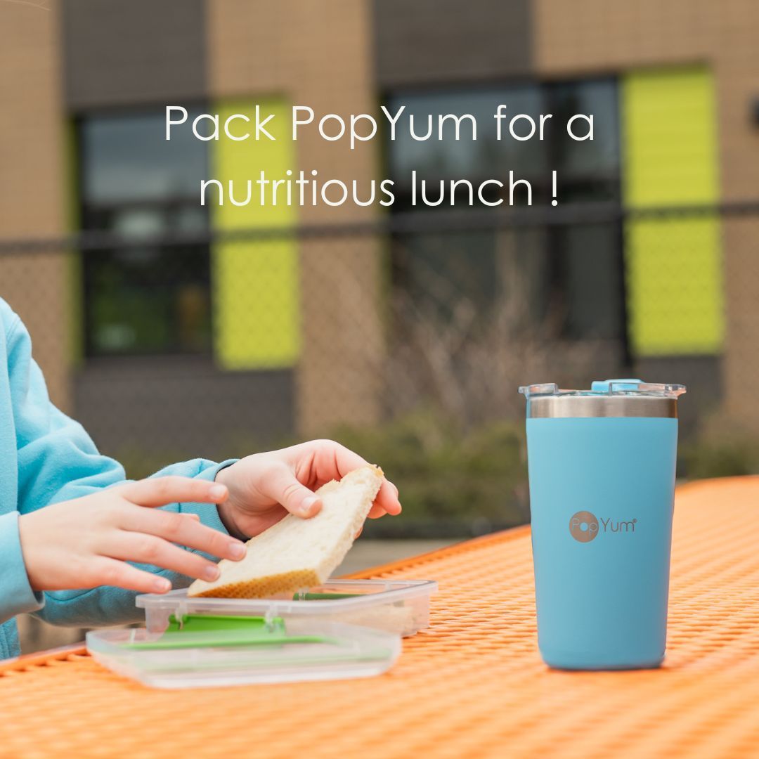 Busy days? No problem! With PopYum Insulated Cups, you can keep your little one’s meals and snacks fresh, nutritious, and ready wherever you go! 🚗

What’s your go-to healthy snack or drink for your little one? Share with us below! 🥕🍏 #Popyum #NutritionOnTheGo #HealthySnacks