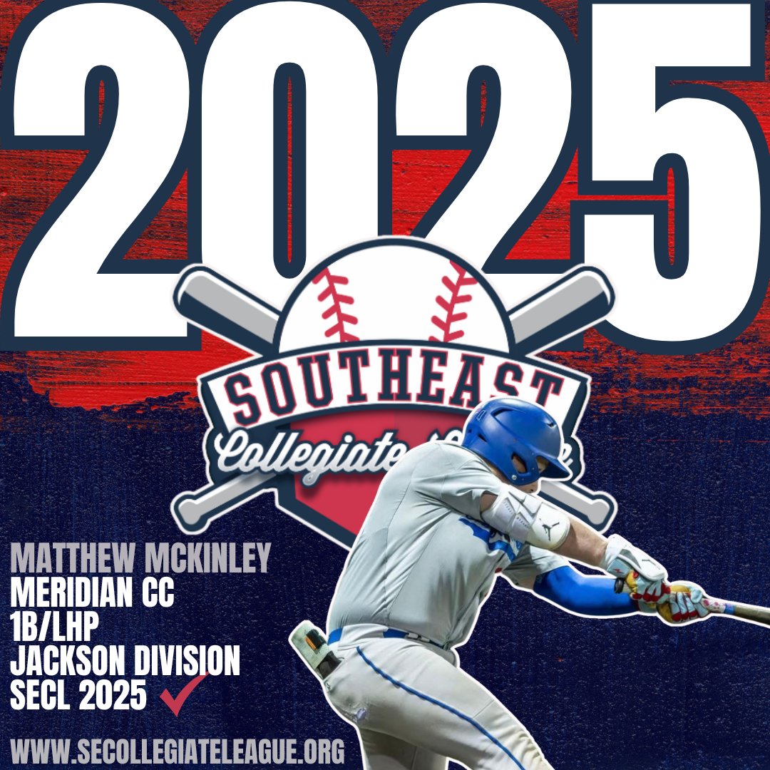SECollegiate League (@secollegiatelge) on Twitter photo 🔒 INVITE ACCEPTED 🔒
⚾️ Matthew McKinley ( <a href="/Matthewm2907/">Matthew McKinley</a> )
🏫 Meridian CC
📍 Jackson Division
Are you in?
➡️Request your spot:
secollegiateleague.org 🔒 INVITE ACCEPTED 🔒
⚾️ Matthew McKinley ( <a href="/Matthewm2907/">Matthew McKinley</a> )
🏫 Meridian CC
📍 Jackson Division
Are you in?
➡️Request your spot:
secollegiateleague.org