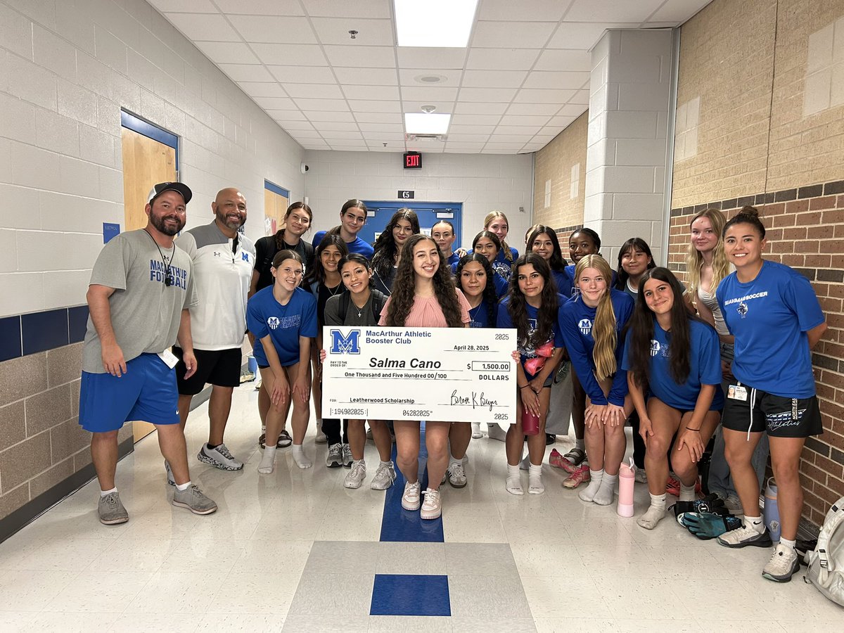 Brahma Sports (@macbrahmasports) on Twitter photo Big congrats to the <a href="/brahma_booster/">Brahma Booster</a> Thaddeus Williams & Letherwood Scholarships recipientsโฆ
Yamit Titus Saliceti of <a href="/MacBoysSoccer/">MacArthur FC</a> & Salma Cano of <a href="/MacGirlsSoccer1/">MacArthur HS Girls Soccer๐ฎ๐ค๐ผ</a>!! ๐๐ผ๐๐ผ
#HornsUp๐ค๐ผ | #GoBlue๐ Big congrats to the <a href="/brahma_booster/">Brahma Booster</a> Thaddeus Williams & Letherwood Scholarships recipientsโฆ
Yamit Titus Saliceti of <a href="/MacBoysSoccer/">MacArthur FC</a> & Salma Cano of <a href="/MacGirlsSoccer1/">MacArthur HS Girls Soccer๐ฎ๐ค๐ผ</a>!! ๐๐ผ๐๐ผ
#HornsUp๐ค๐ผ | #GoBlue๐