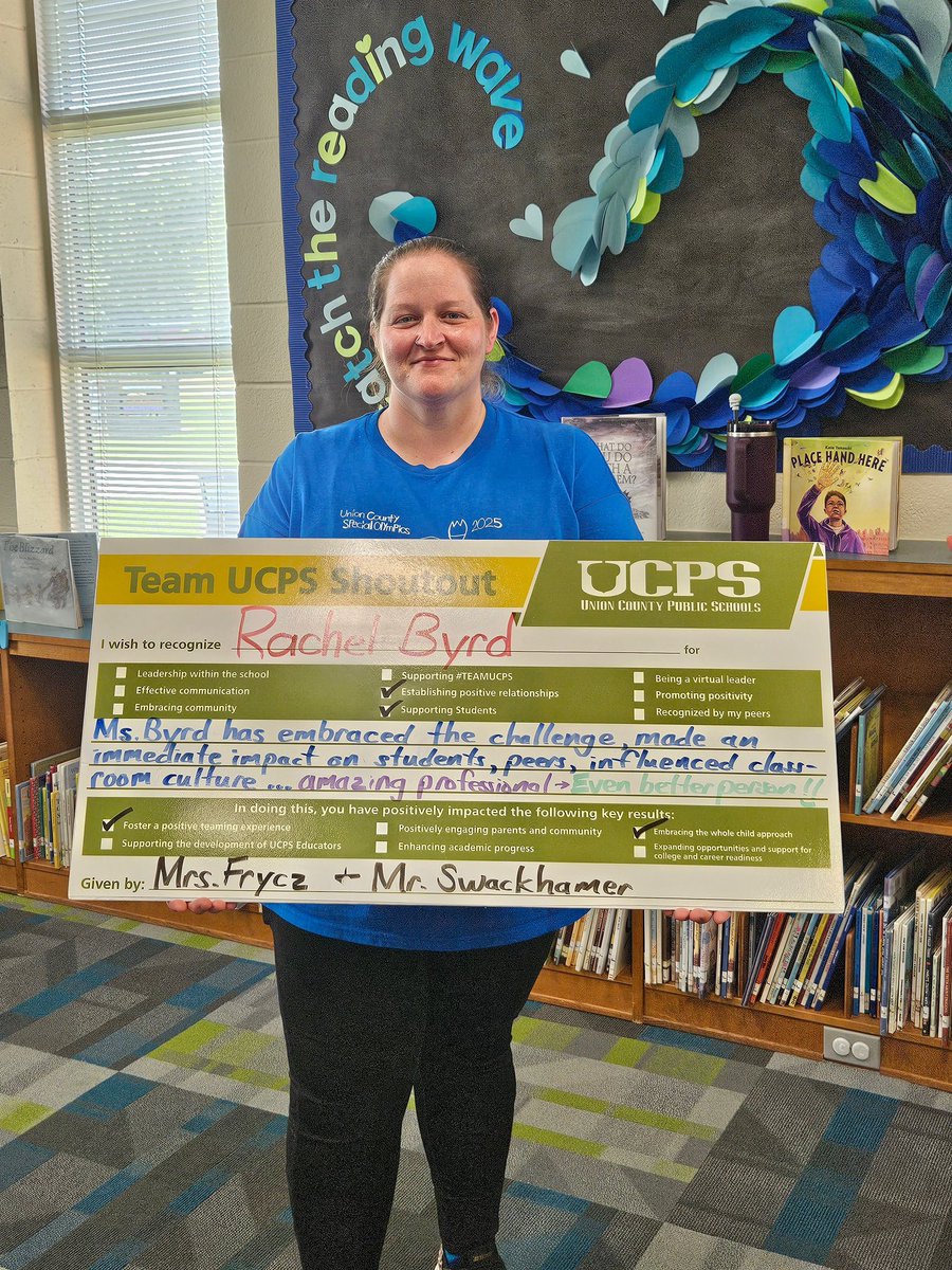 Sardis Elementary School (@sardisesnc) on Twitter photo Ms. Byrd is a dedicated and remarkable educator!! Way to go Ms. Byrd๐ฏ!! Thank you for your impact!! <a href="/kellylmarks54/">Kelly Frycz</a> <a href="/AGHoulihan/">Andrew G. Houlihan</a> <a href="/UCPSNC/">Union County Public Schools</a> <a href="/boatcandice/">Candice Boatright</a> Ms. Byrd is a dedicated and remarkable educator!! Way to go Ms. Byrd๐ฏ!! Thank you for your impact!! <a href="/kellylmarks54/">Kelly Frycz</a> <a href="/AGHoulihan/">Andrew G. Houlihan</a> <a href="/UCPSNC/">Union County Public Schools</a> <a href="/boatcandice/">Candice Boatright</a>