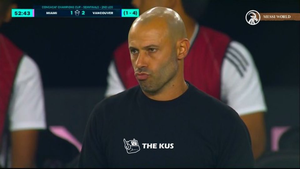 Decime un entrenador que tenga más aura de derrota que Mascherano y desactivo la cuenta.