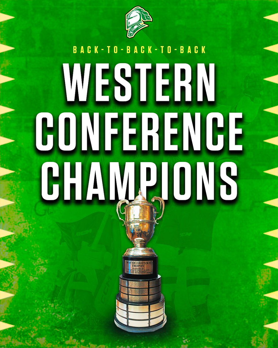 Ontario Hockey League (@ohlhockey) on Twitter photo 🏆 HISTORY MADE.
The <a href="/LondonKnights/">London Knights</a> punch their ticket to a third straight #OHL Final, becoming the first team ever to win three consecutive Wayne Gretzky Trophies!👏⚔️
#OHLPlayoffs | <a href="/CHLHockey/">Canadian Hockey League</a> 🏆 HISTORY MADE.
The <a href="/LondonKnights/">London Knights</a> punch their ticket to a third straight #OHL Final, becoming the first team ever to win three consecutive Wayne Gretzky Trophies!👏⚔️
#OHLPlayoffs | <a href="/CHLHockey/">Canadian Hockey League</a>