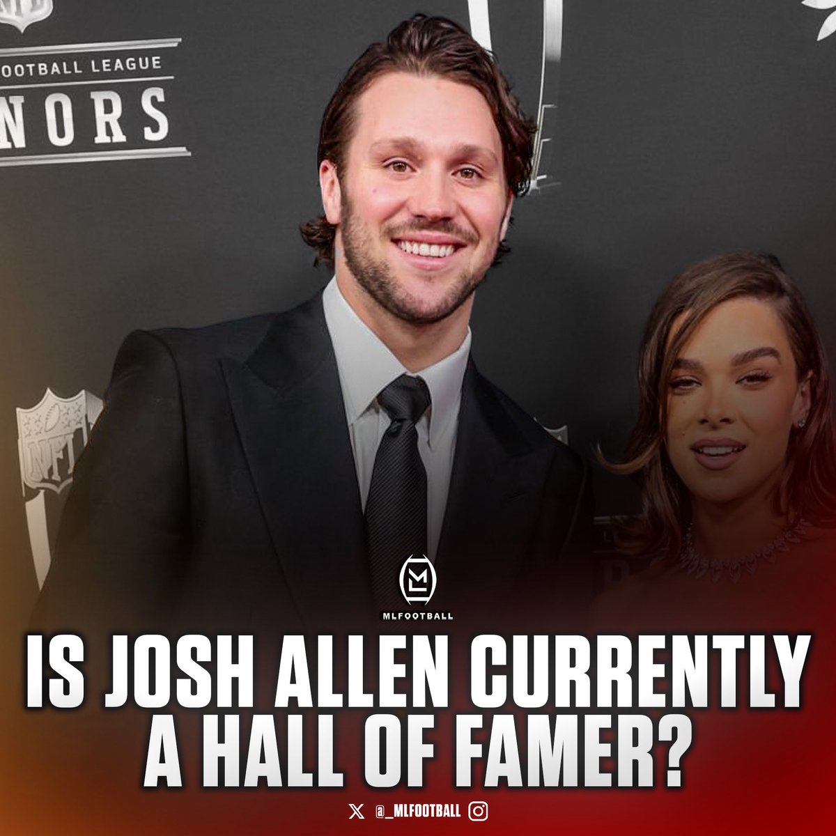 TRUE OR FALSE: #Bills quarterback Josh Allen is already a #NFL Hall of Famer if he retired from football today…?