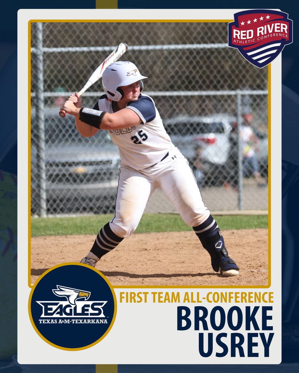TAMUT_Athletics's tweet photo. Congratulations to junior Brooke Usrey on being named to the First Team All-Conference! #SoarEagles https://t.co/WEQ41u2ptg