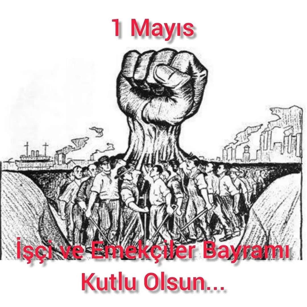 tikhaci's tweet photo. Tüm emekçilerin 1 Mayıs Emek ve Dayanışma Günü kutlu olsun! https://t.co/jFhuiX7vpc