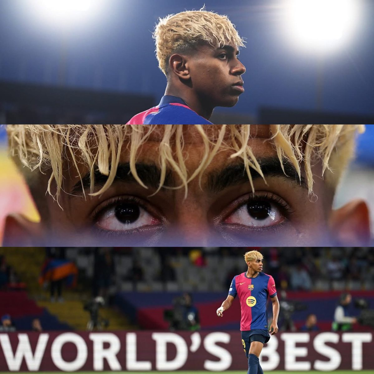 Lamine Yamal brilla con la luz propia de un elegido. Este Barcelona es puro vértigo, y Yamal, sin miedo a fallar, nos regaló un performance digno de un Ballon d’Or. Tiene 17 años y tiene la rebeldía y el carácter de un viejo zorro. Simplemente otro nivel. 🐐