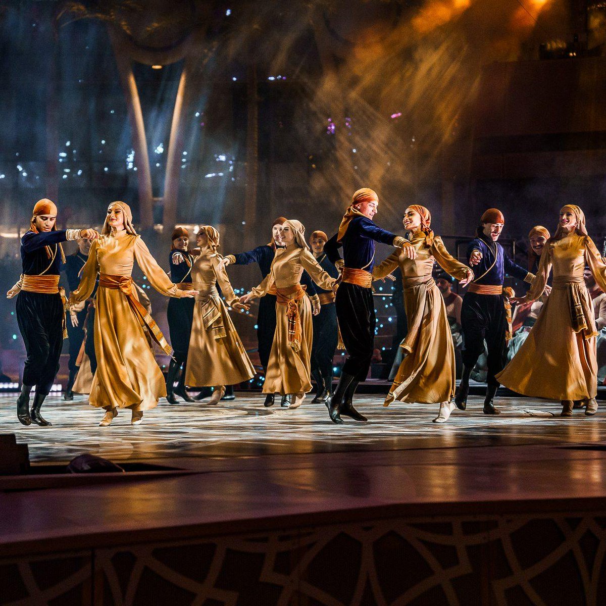 HoliguardFire's tweet photo. Holiguard Fire 26.04.25: A Night to Remember ✨

On April 26, Holiguard Fire took the stage at Al Wasl Plaza in Expo City Dubai.
Under the 360° dome, a story came to life — through movement, light, and sound.

During the evening, the trailer for The Portal of Force was projected across the dome, becoming part of the immersive experience.

The dance conveyed inner strength and the balance between freedom and structure.
Stephen Ridley's music amplified the atmosphere, filling the space with energy and a living rhythm.

Every moment became part of a greater connection between performers, audience, and space.
Everything merged into a single breath under the dome of Al Wasl Plaza.

Thank you to everyone who shared this evening with us.
Holiguard Fire keeps moving forward — and there’s much more ahead!