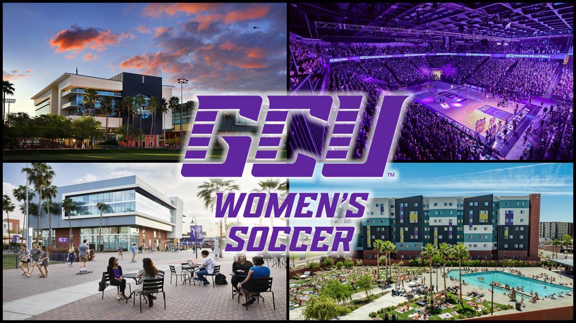 Blake Reynolds (@coachblaker) on Twitter photo This campus is incredible!
🟣 Phoenix is the 5th biggest city in the U.S.
🟣 GCU has nearly 20,000 students who live on campus - the campus is always buzzing
🟣 There are over 40 restaurants on campus
🌞 The weather
Being a <a href="/GCU_WSoccer/">GCU Women's Soccer</a> student-athlete here is amAZing! This campus is incredible!
🟣 Phoenix is the 5th biggest city in the U.S.
🟣 GCU has nearly 20,000 students who live on campus - the campus is always buzzing
🟣 There are over 40 restaurants on campus
🌞 The weather
Being a <a href="/GCU_WSoccer/">GCU Women's Soccer</a> student-athlete here is amAZing!