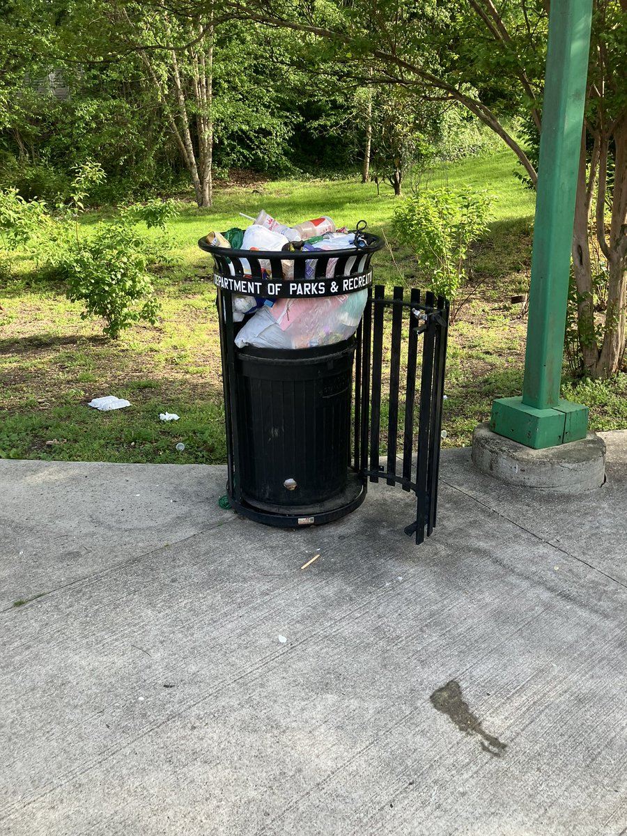 Everything is overflowing.