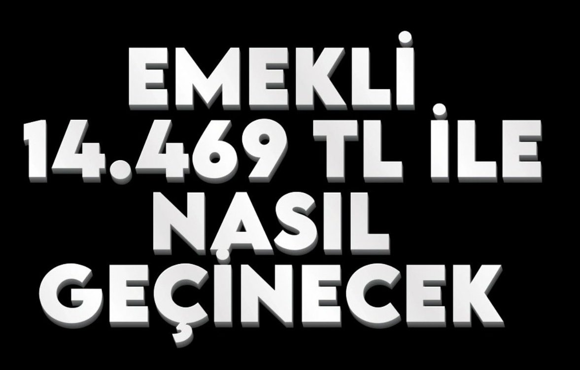 Türkiye’de açlık sınırı 24.035 TL’ye yükseldi.

Asgari ücret: 22.104 TL

Emekli zaten ölmüşte ağlıyanı yok!!

#istifaRte