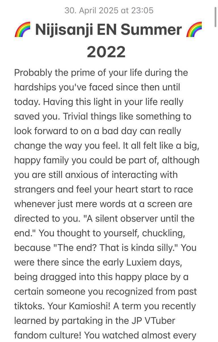 IsaacEclipse's tweet image. [Announcement about my future position in the VTuber Community]

This is a very long read. I thought about this for a while now and today has been the final push for my decision. I don&apos;t want to play pretend anymore. Excuse me for flooding the tl though

1/?