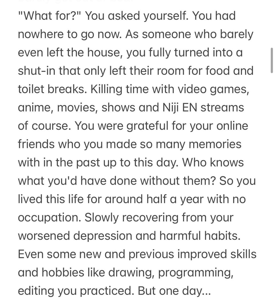 IsaacEclipse's tweet image. [Announcement about my future position in the VTuber Community]

This is a very long read. I thought about this for a while now and today has been the final push for my decision. I don&apos;t want to play pretend anymore. Excuse me for flooding the tl though

1/?