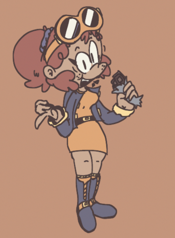NOTPS135's tweet photo. @Im_ZaZ_ Been a follower for a couple months i believe.
Here is my OC Quinlan
(her dream is to open up a gas station.) https://t.co/X4uNJTC3eZ