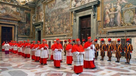 Schism in the Catholic Church is 100% guaranteed regardless of who becomes the next pope…

1. Cardinal Sarah (small schism)
2. Cardinal Burke (small schism)
3. Cardinal Müller (small schism)
4. Cardinal Pizzaballa (small schism)
5. Cardinal Erdo (small schism)
6. Cardinal Eijk