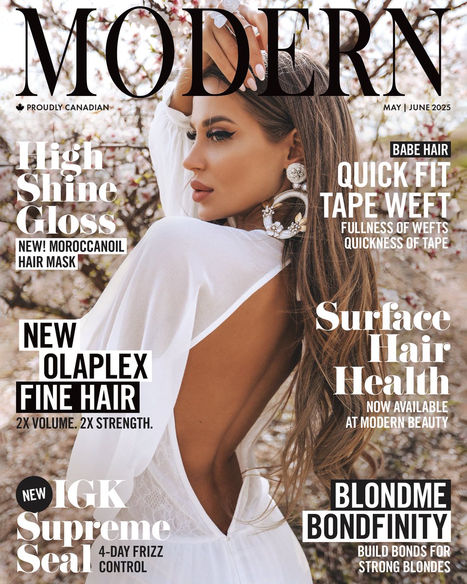 Spring into savings! Explore our newest brands &amp; enjoy huge savings in our May/June catalogue! 🌻 View in-store or online at modernbeauty.com