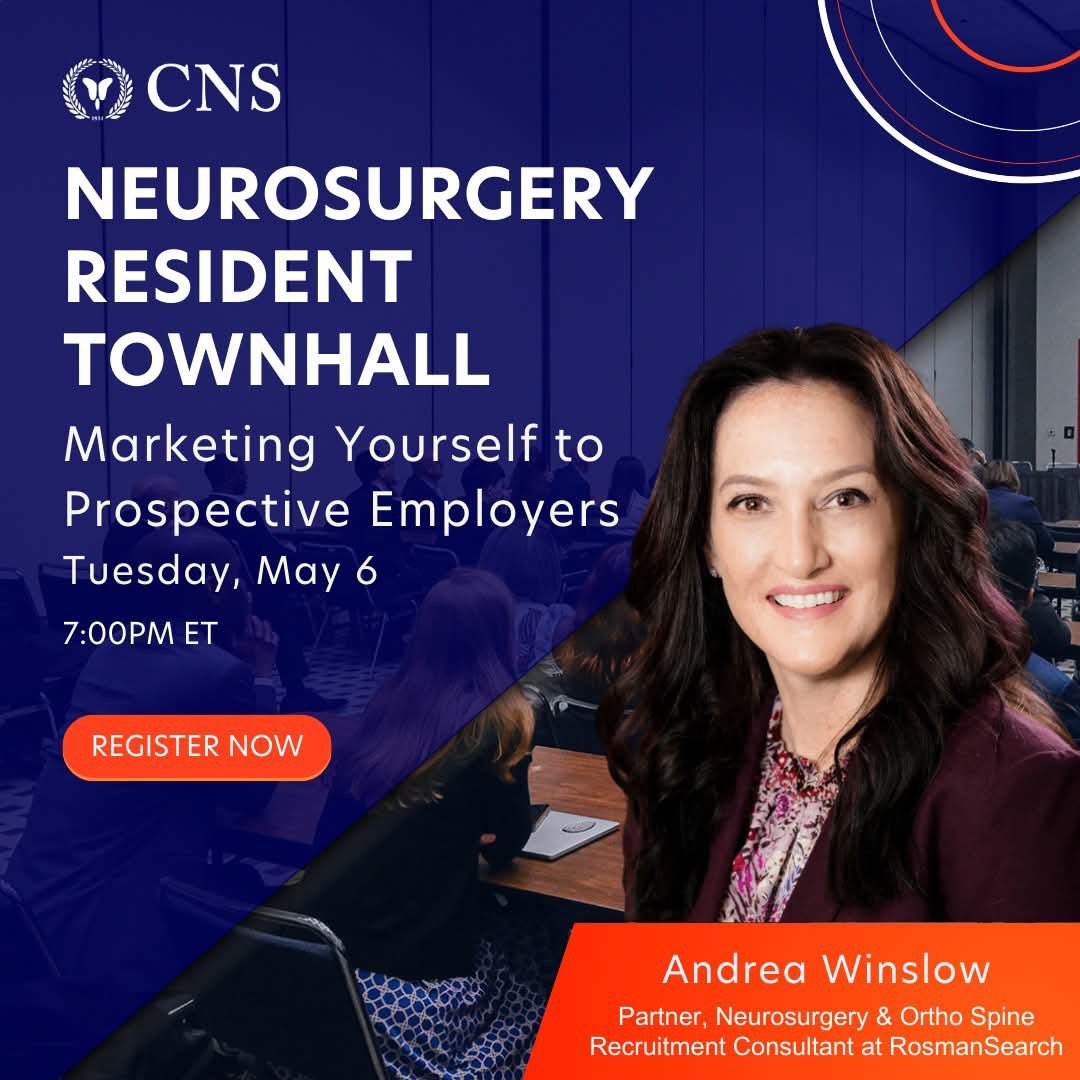 The CNS is excited to announce a new series of Virtual Town Halls designed to help residents better understand and prepare for careers in private, group and mixed-practice settings.