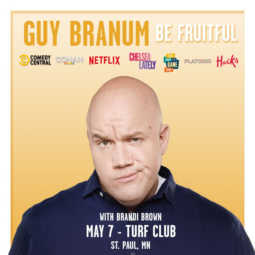 Turf Club (@turfclubmn) on Twitter photo Coming Soon: writer/comedian/actor <a href="/guybranum/">Guy Branum</a> is coming to the Turf Club on May 7! He's worked on Hacks, The Mindy Project, The Other Two, A League of their Own, Fashion Police... (we could go on forever)
Don't miss Guy's hilarious stand up!
ποΈ β firstavenue.me/4kHtRuT Coming Soon: writer/comedian/actor <a href="/guybranum/">Guy Branum</a> is coming to the Turf Club on May 7! He's worked on Hacks, The Mindy Project, The Other Two, A League of their Own, Fashion Police... (we could go on forever)
Don't miss Guy's hilarious stand up!
ποΈ β firstavenue.me/4kHtRuT