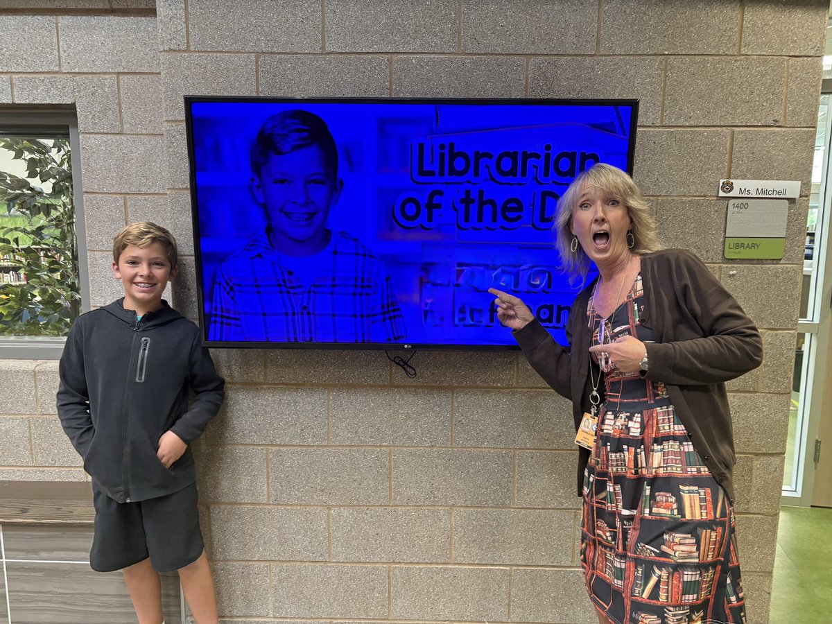 Susan Mitchell, MLS - Groves Elementary Library tweet media