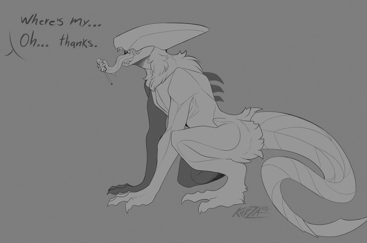 Good boy
#xenomorph #oc #alien #anthroartist