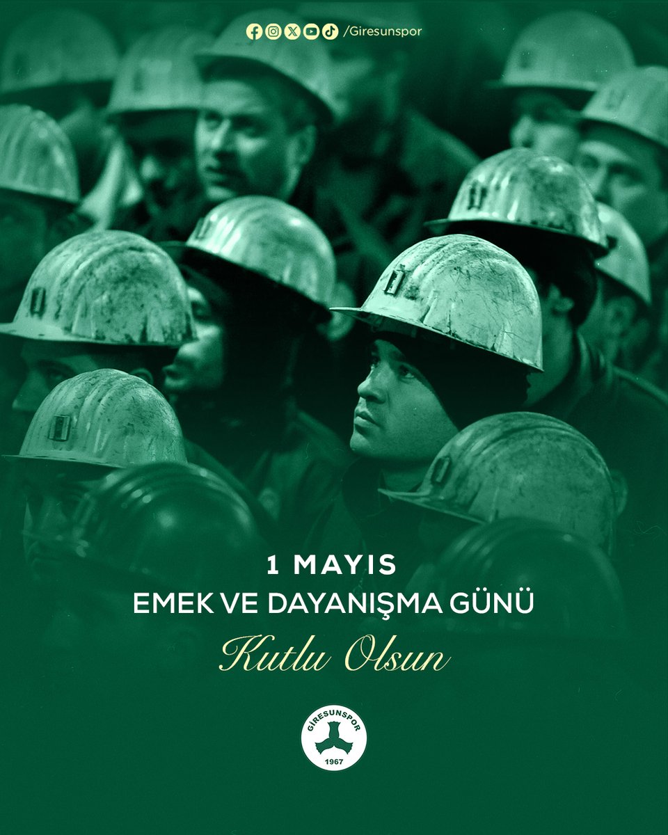 1 Mayıs Emek ve Dayanışma Günü Kutlu Olsun!