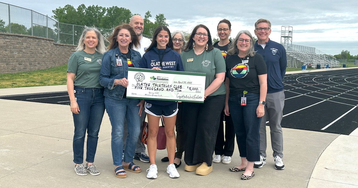 💚 Over 140 women came together at our Spring Women’s Giving Circle to support Olathe teachers' innovative projects! All 3 were funded — including a $15K grant to OATC welding, $10K to OTMS Theatre, and $5K to the Triathlon Club! 

#OlatheProud #WomensGivingCircle